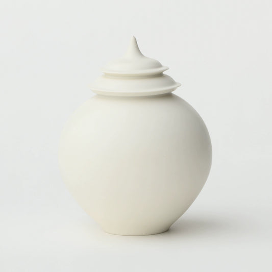 White Ceramic Ancestral Home「挽月」